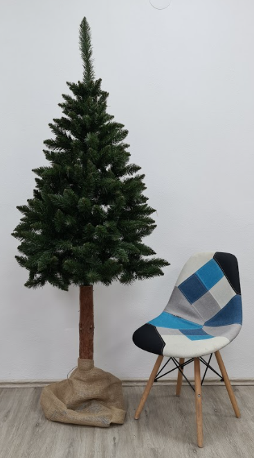 Weihnachtsbaum mit Stamm Tanne 180 cm Classic